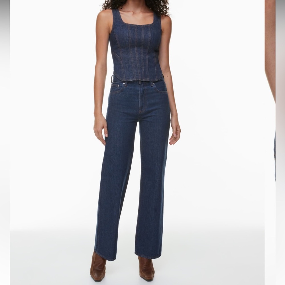 The Farrah High-Rise Wide Jean